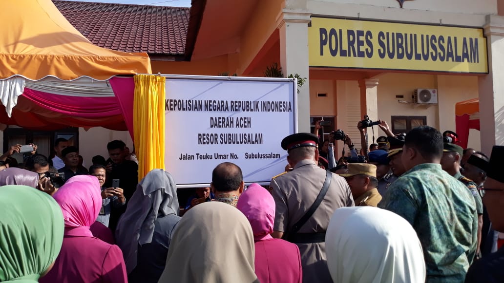 Papan Nama Mapolres