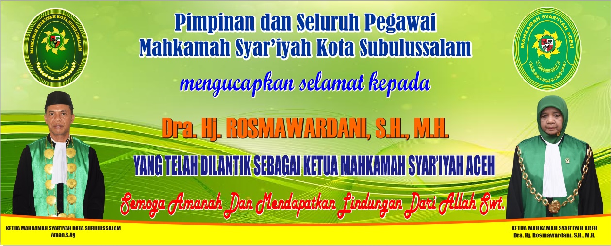 Ucapan Ketua KMS Aceh