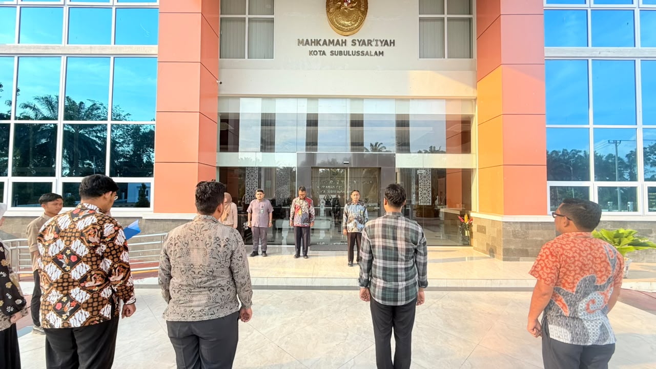 Sekretaris MS Kota Subulussalam Apresiasi Dedikasi Aparatur dan Tekankan Kesiapan Menghadapi Agenda Pekan Depan Sekretaris MS Kota Subulussalam Apresiasi Dedikasi Aparatur dan Tekankan Kesiapan Menghadapi Agenda Pekan Depan