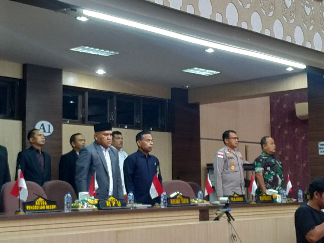 Sekretaris MS Kota Subulussalam Hadiri Rapat Paripurna DPRK Kota Subulussalam
