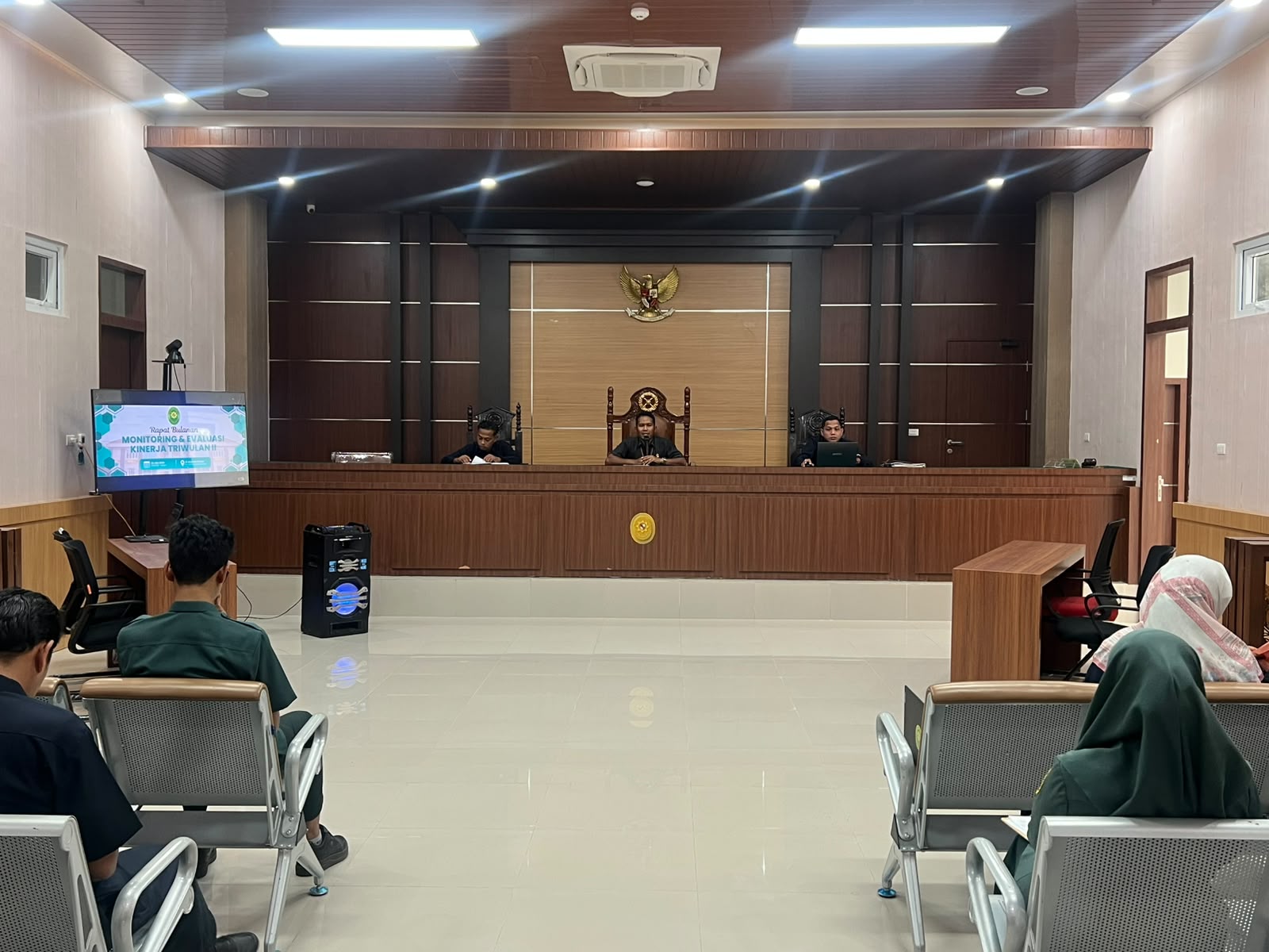 Mahkamah Syar’iyah Kota Subulussalam Gelar Rapat Bulanan dan Monitoring Evaluasi Triwulan II Tahun 2026
